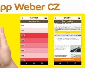 Mobilní aplikace Weber CZ