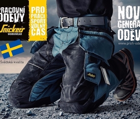 Pracovní oblečení Snickers, obuv a nářadí