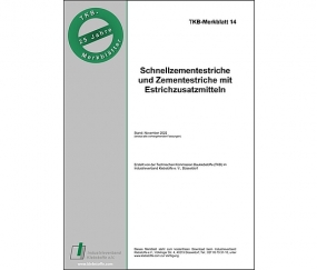 Aktualizace TKB 14: Cementové potěry s rychlými cementy a cementové potěry s přísadami