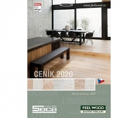 Prohlédněte si nový ceník dřevěných podlah FEELWOOD