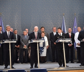 Cech podlahářů ČR na jednání s premiérem Sobotkou