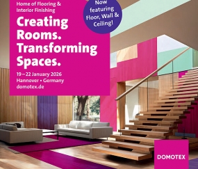 Zdarma na veletrh DOMOTEX, Hannover, 19-22. ledna 2026