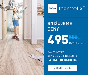 Vinylová podlaha THERMOFIX za akční cenu