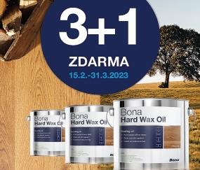 Akční nabídka Bona Hard Wax Oil, do 31. března