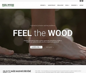 Webové stránky FEEL WOOD v novém kabátě!