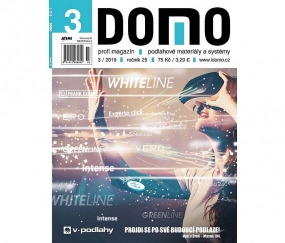 Vyšlo třetí číslo podlahářského časopisu DOMO, který letos slaví 25 let své existence!