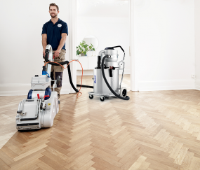 Revoluce v broušení podlah: broušení bez prachu 