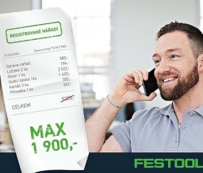 FESTOOL: Zastropoval cenu servisu!