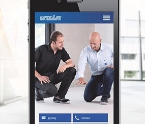 Informace do kapsy, aneb stáhněte si mobilní aplikaci UZIN APP
